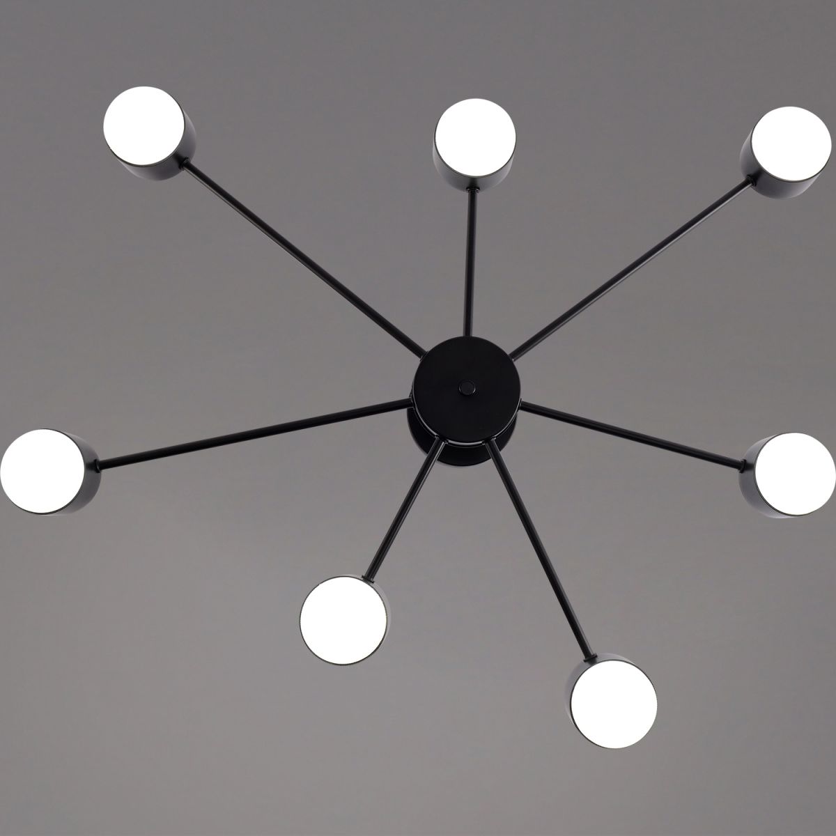 Люстра на штанге Reluce 03735-0.3-07 BK GX53