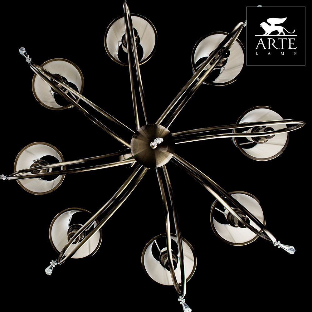 Подвесная люстра Arte Lamp Logico A1035LM-8AB