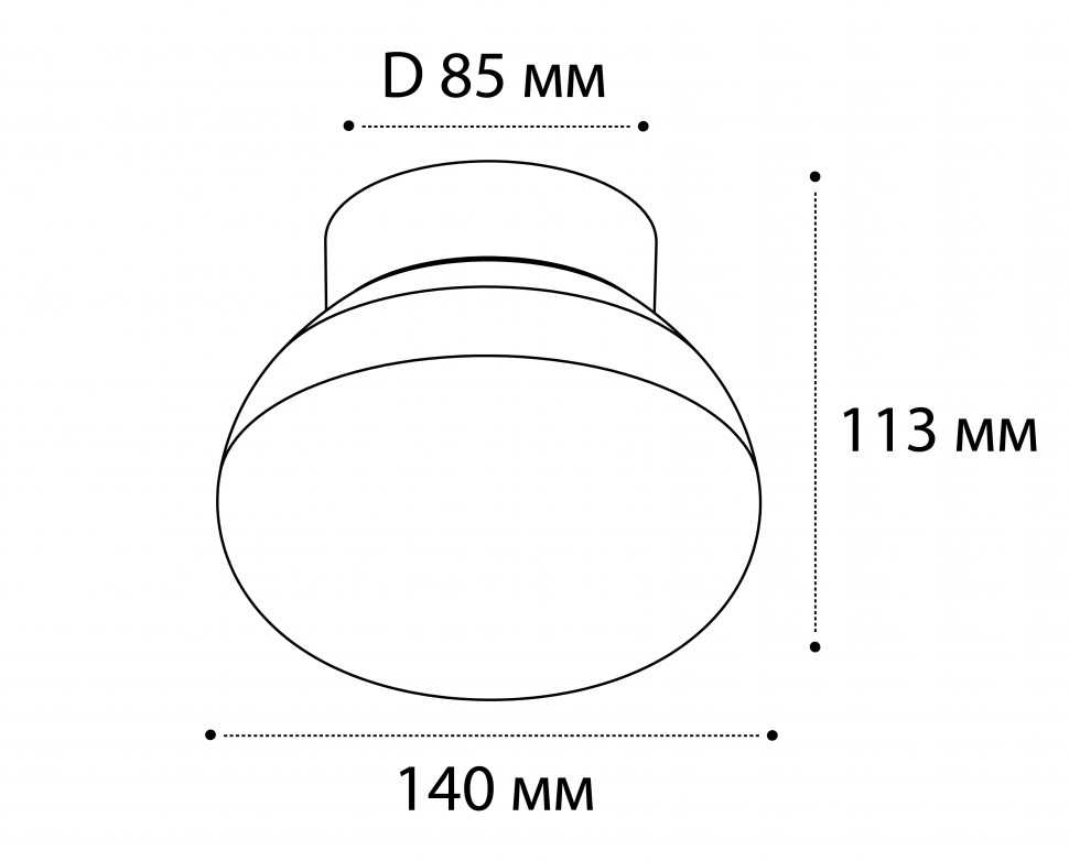 Настенно-потолочный светильник Italline DL 3030 black