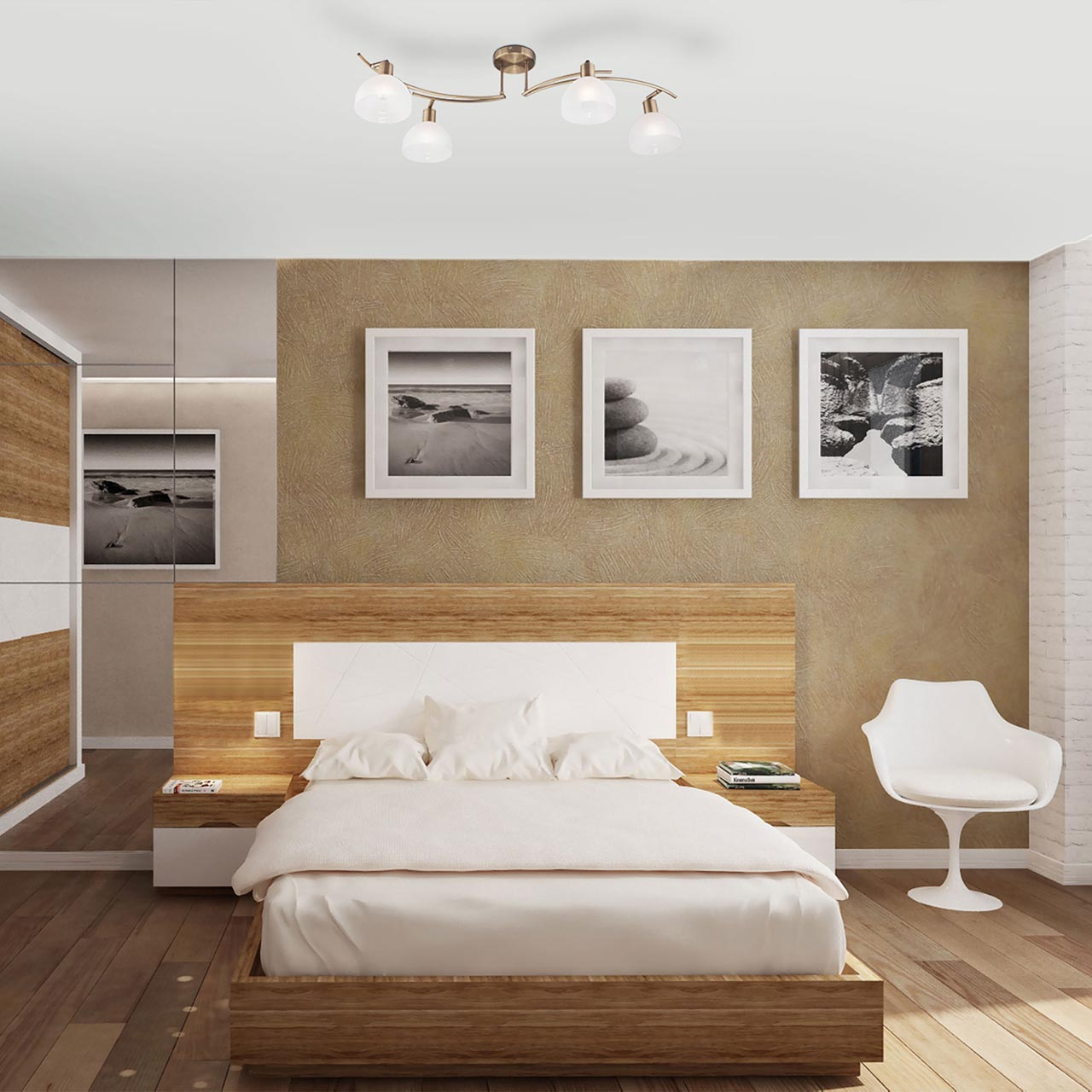 Потолочная люстра Eurosvet Alta 30141/4 античная бронза