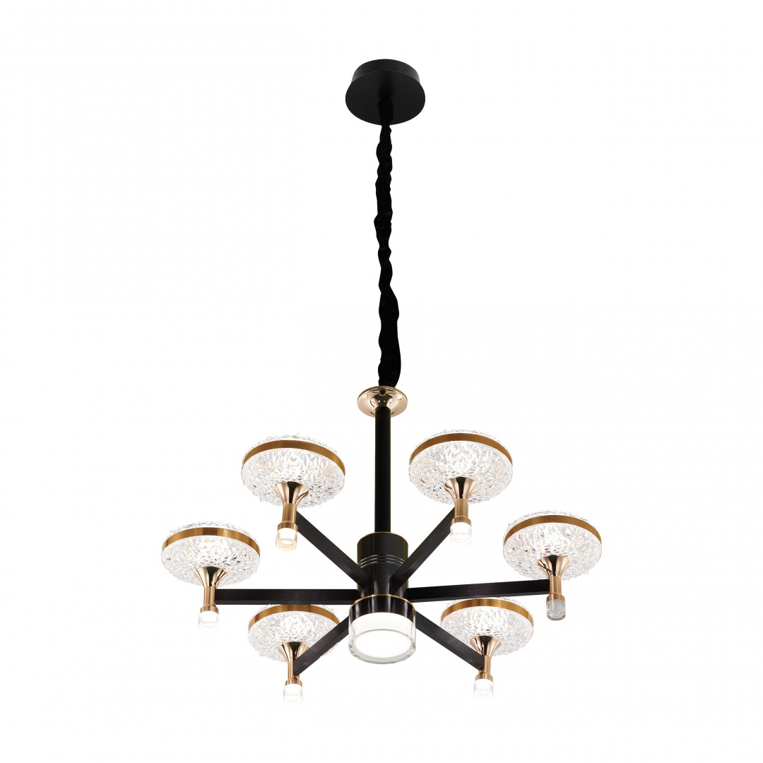 Подвесная люстра Arte Milano Ferrara 273059/6 BK/GD