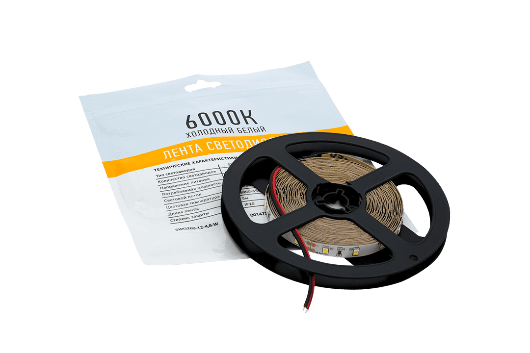 Светодиодная лента SWG SWG260-12-4.8-W 001472