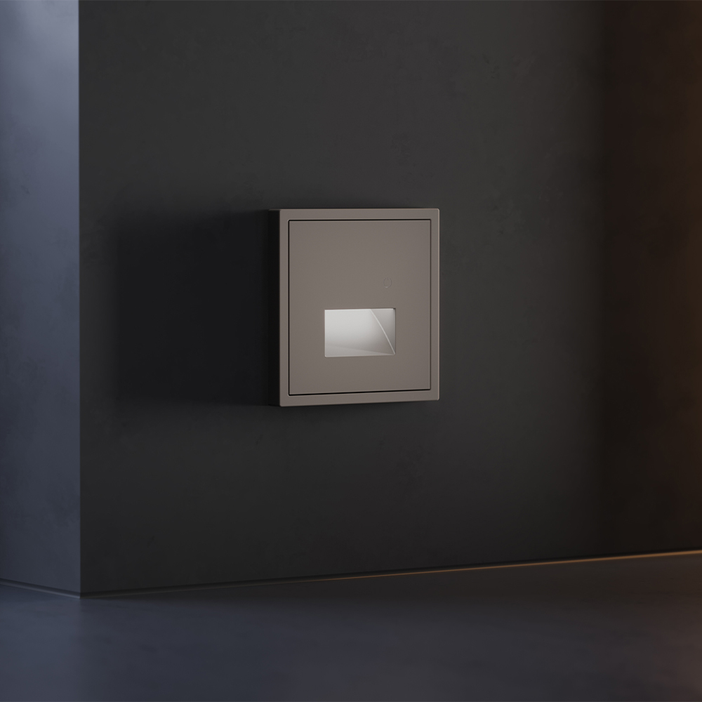 Накладка для подсветки светодиодной с датчиком Voltum S70 (капучино) VLS002414