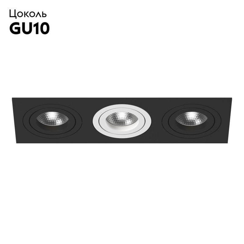 Встраиваемый светильник Lightstar INTERO 16 i537070607 (217537+217607+217606+217607)