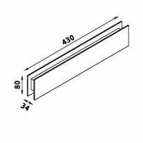 Уличный настенный светодиодный светильник Lucide Betta 17806/12/30