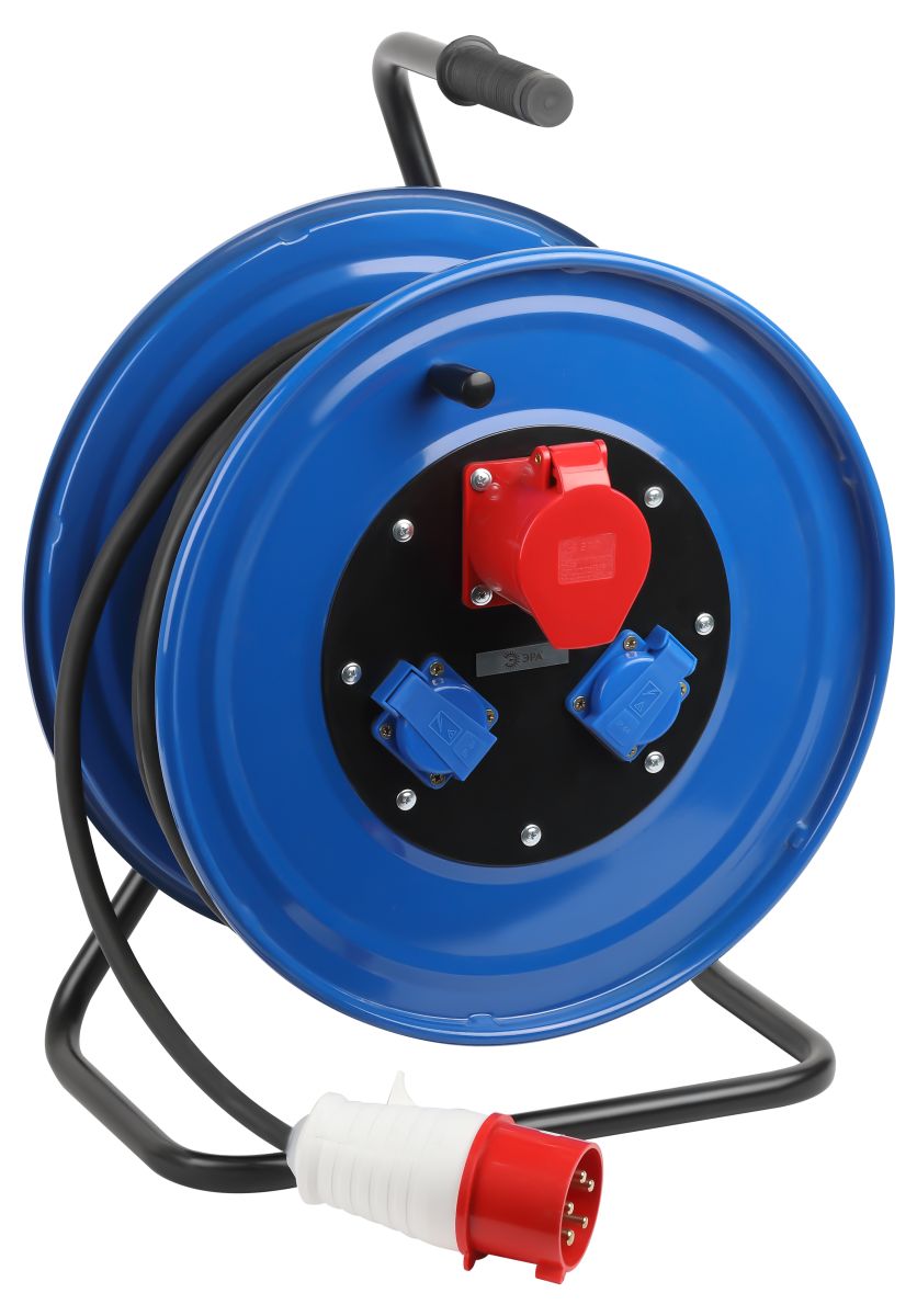 Удлинитель силовой Эра Атлант IND380-RM-3e-5x4-30m-IP44 Б0057313