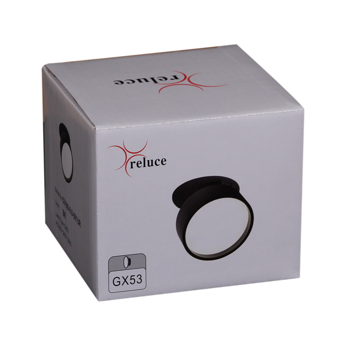 Встраиваемый спот Reluce 53169-9.0-001UR GX53 BK