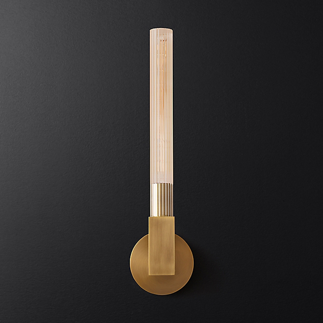 Бра DeLight Collection Cannele KM0550W-1 brass