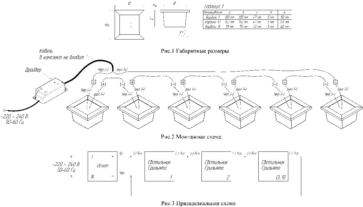 Встраиваемый светильник Светон Бординг 15-30-Д-120-0/ПЛ/О-3К80-В40 CB-C0905055