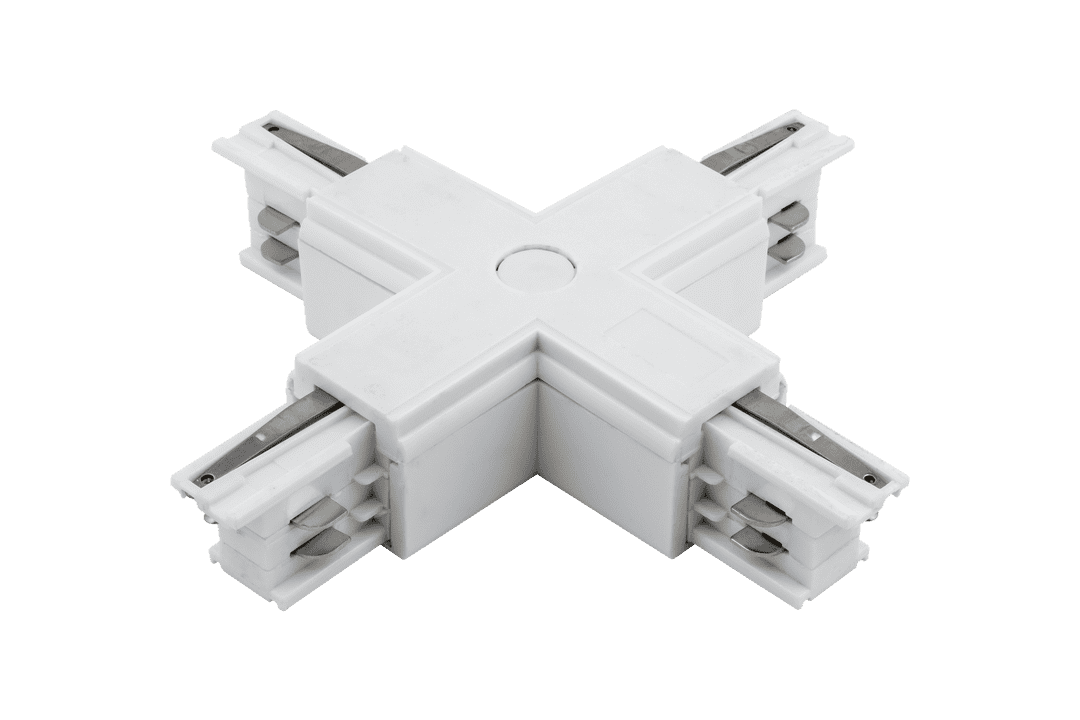 X-коннектор для трехфазного трека DesignLed CN-3F-X-WH 005447