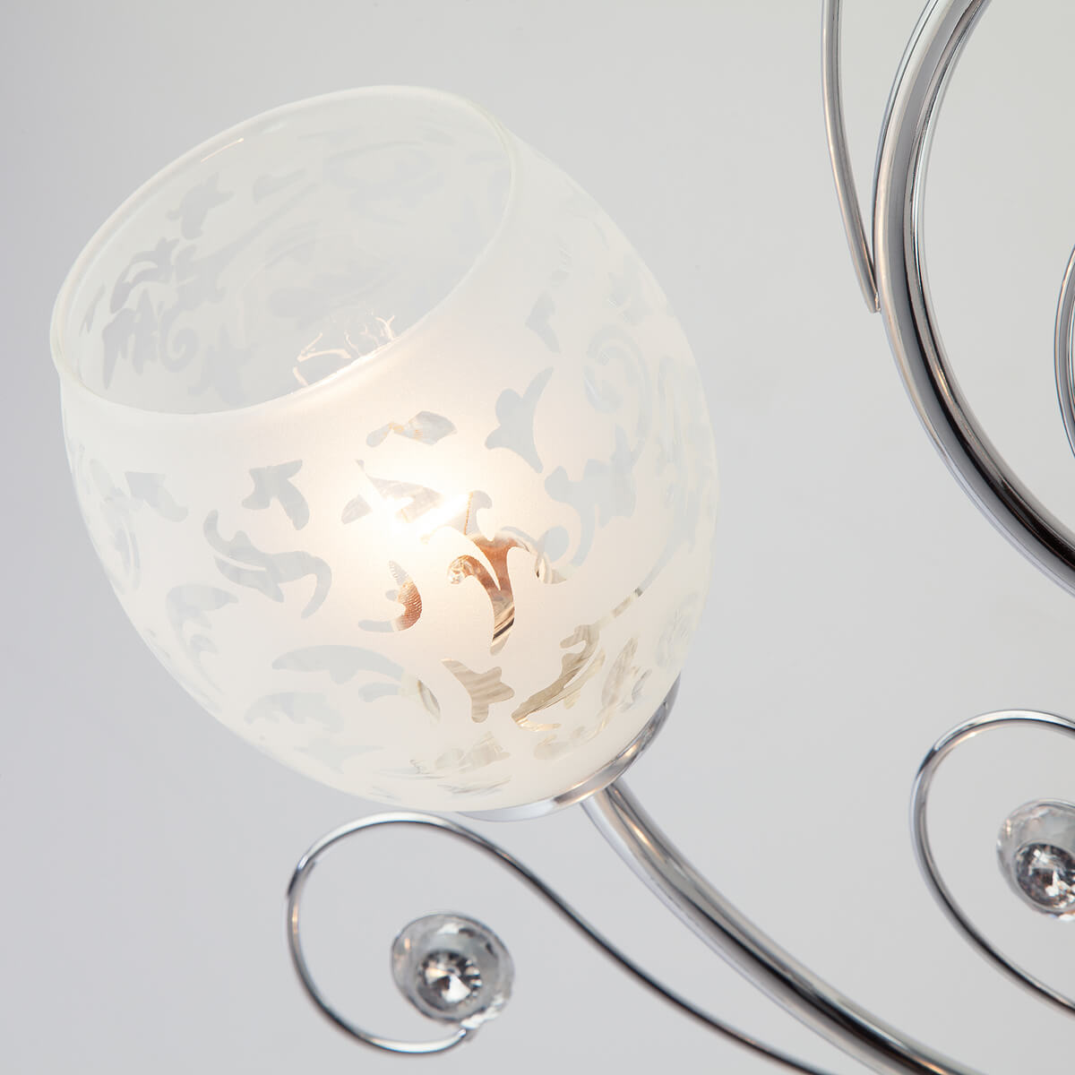 Потолочная люстра Eurosvet 9677/5 хром