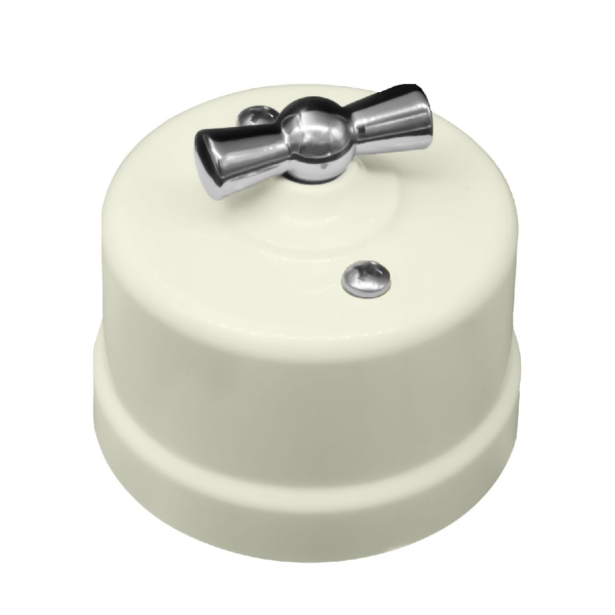 Выключатель одноклавишный Bironi Лизетта B1-200-211-S