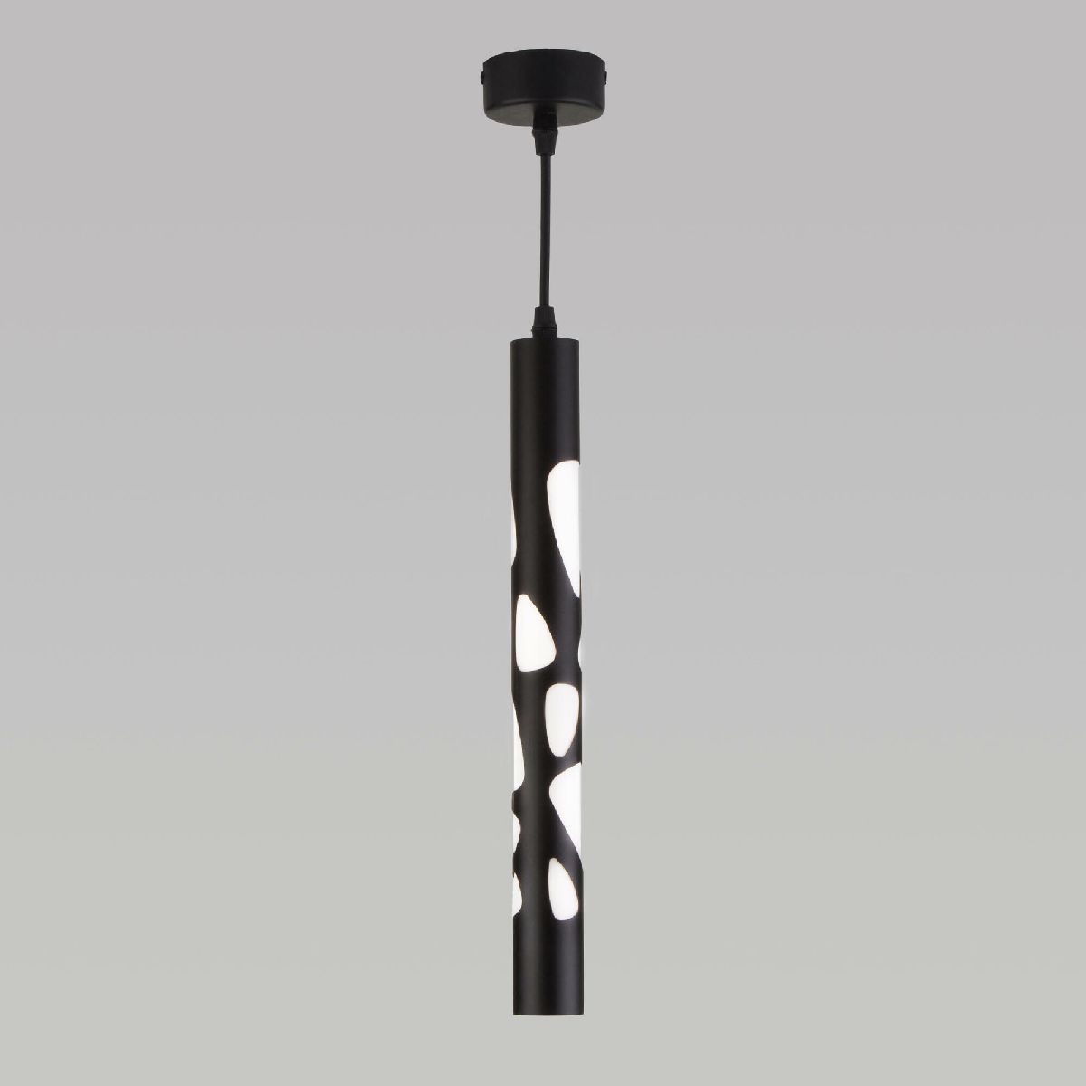 Подвесной светильник Eurosvet DLR037 12W 4200K черный матовый a055599