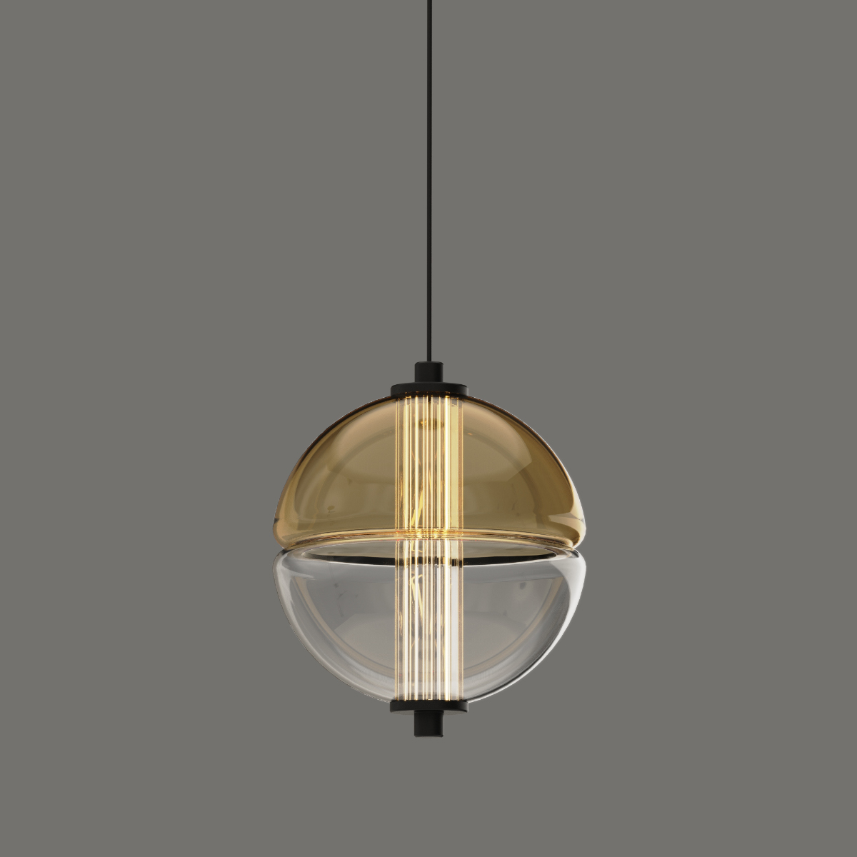 Подвесной светильник Delight Collection MD24022079-1A black/amber