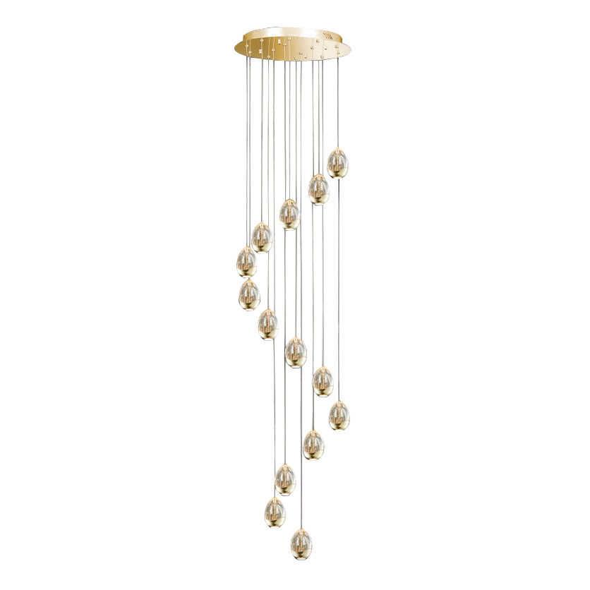 Каскадная люстра DeLight Collection Terrene MD13003023-14A gold