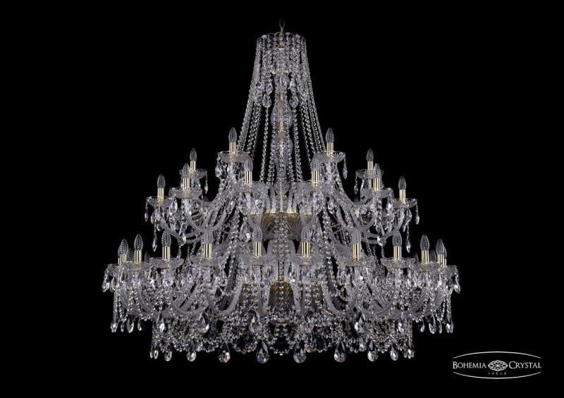 Подвесная люстра Bohemia Ivele 1411/24+12+6/530/2d/G