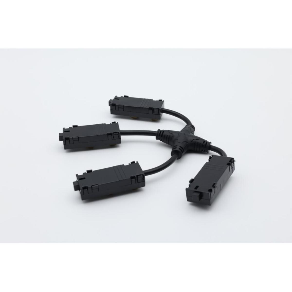 Коннектор питания Х-образный Aployt Magnetic track 220 APL.0280.00.05