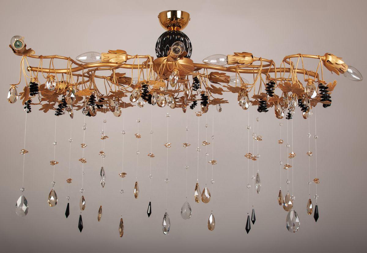 Потолочная люстра Abrasax Irma PL.7502-10GO