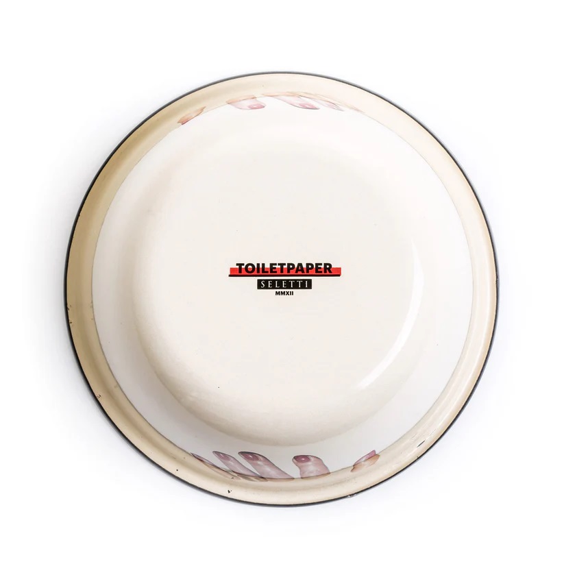 Пиала Seletti Toad Toiletpaper Enamel 16995
