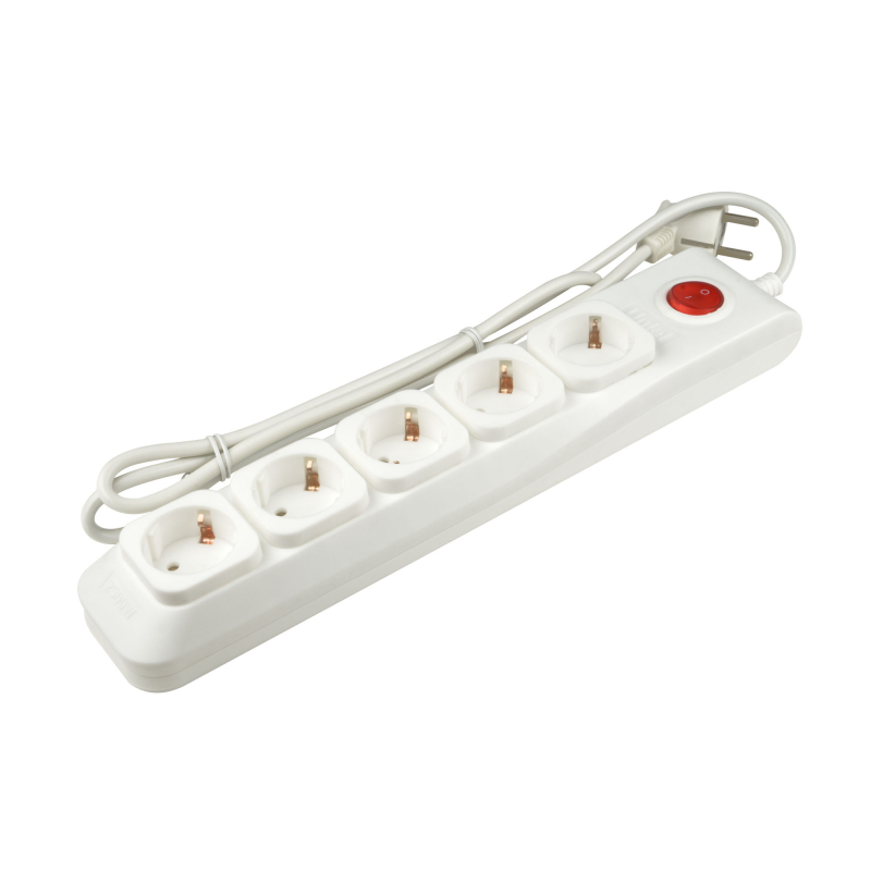 Сетевой фильтр Uniel S-GSL5-3 WHITE UL-00001753