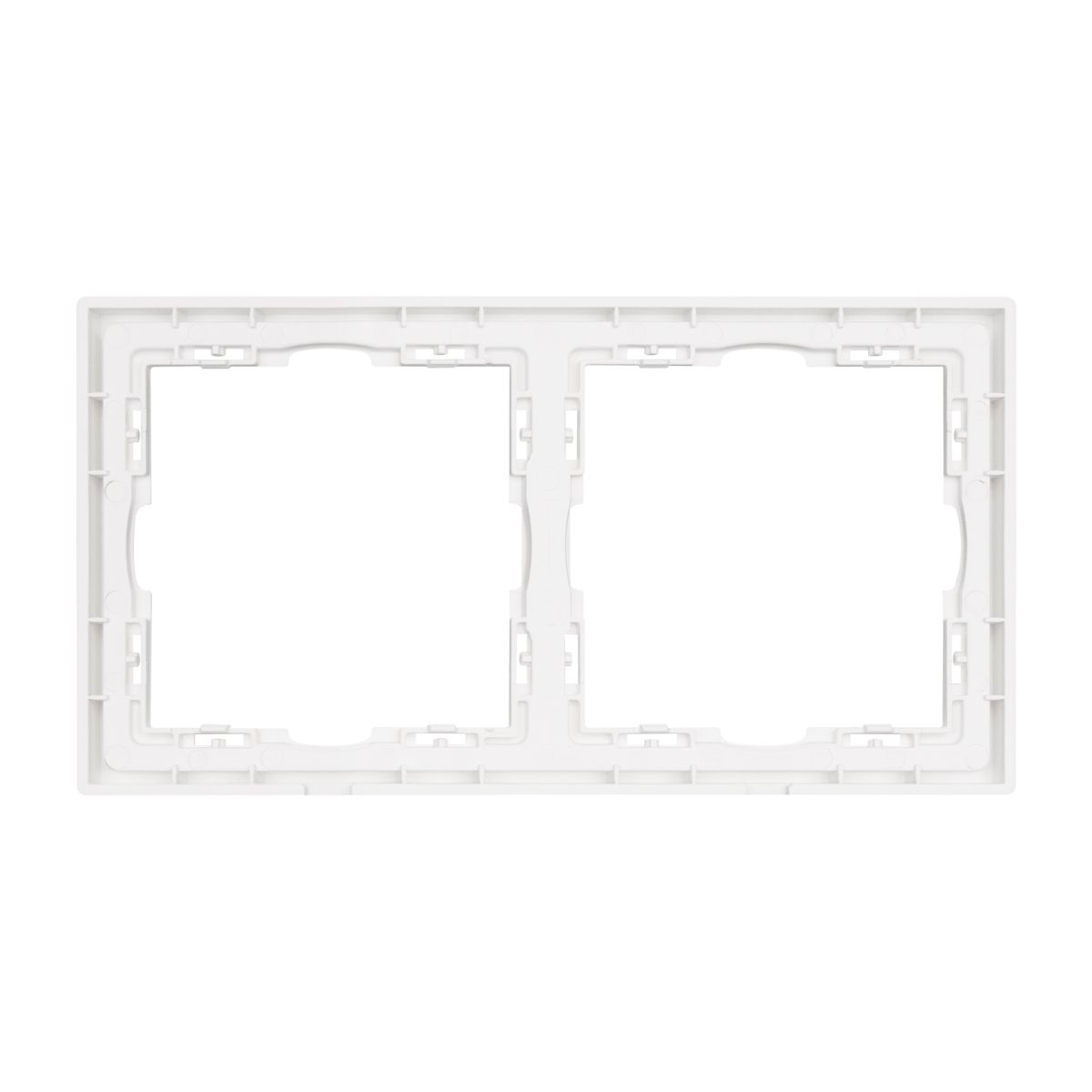 Рамка пластиковая Arlight FRM-NOBE-SFPL-2-WH 054215