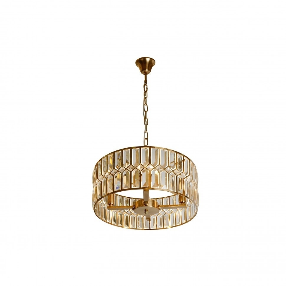 Подвесная люстра iLamp Form 6122-420 GD