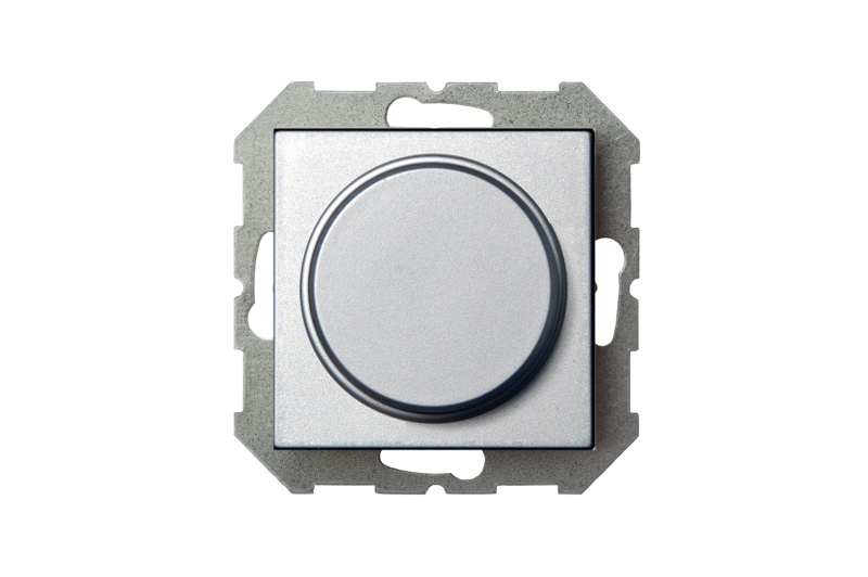 Светорегулятор поворотный нажимной 600 Вт Liregus Epsilon 28-1811