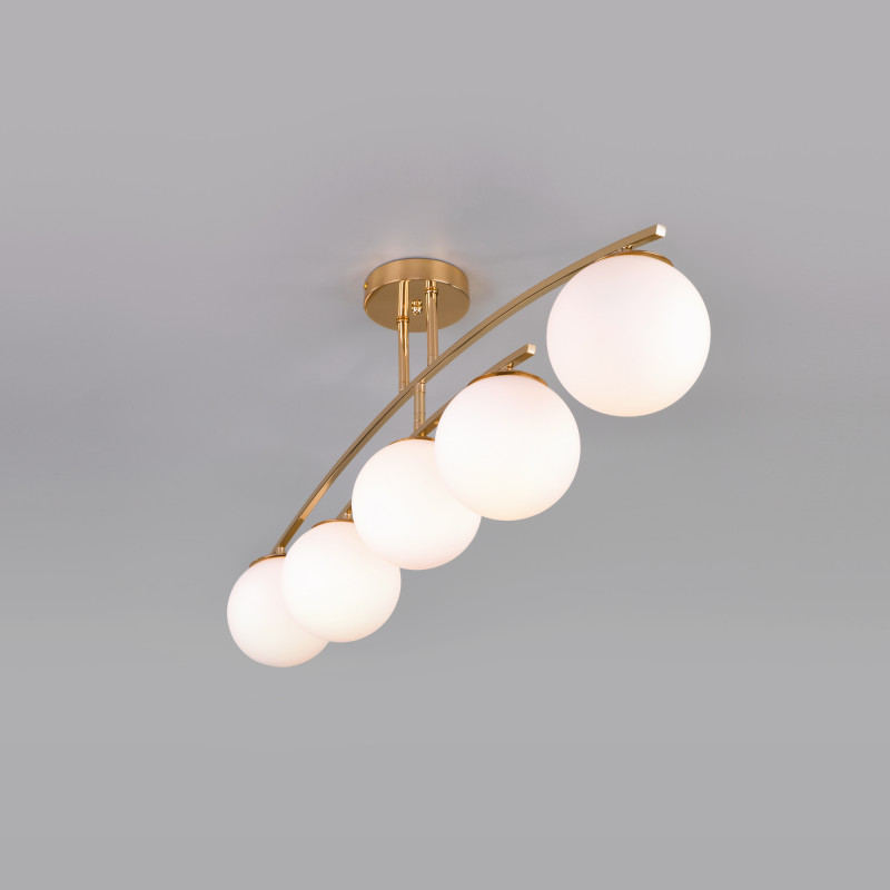 Люстра на штанге Eurosvet 30170/5 золото