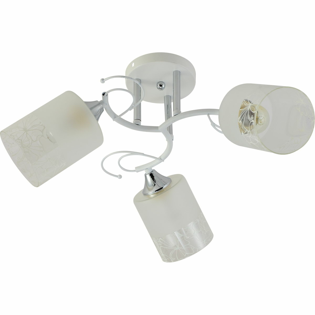 Люстра на штанге Reluce 11314-0.3-03 WH+CR