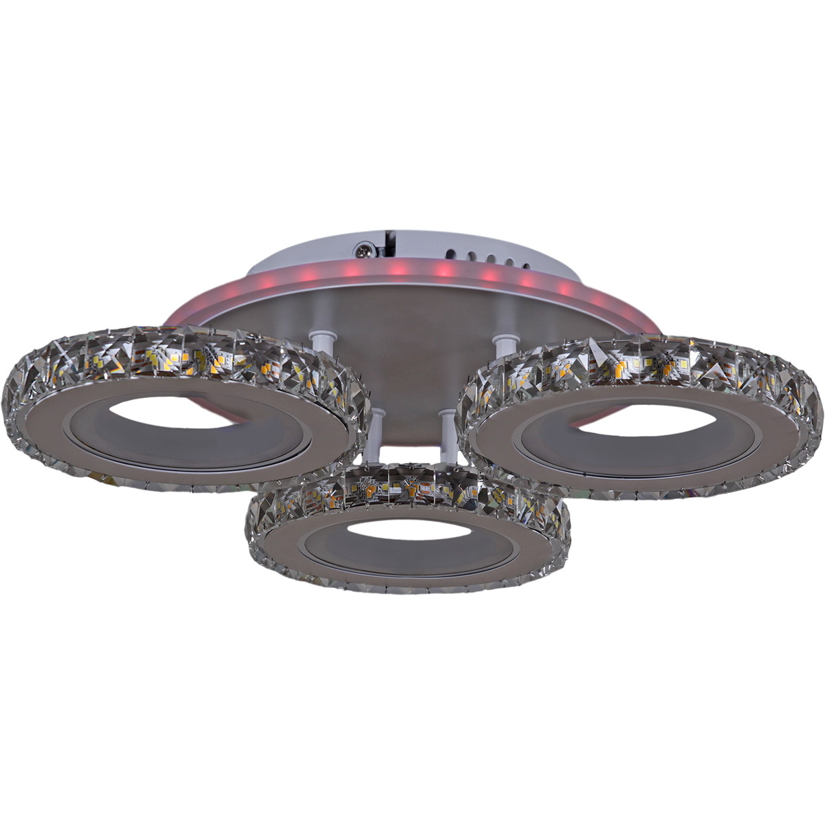 Потолочная люстра Reluce 03900-0.3-03A WH+CR (RGB)