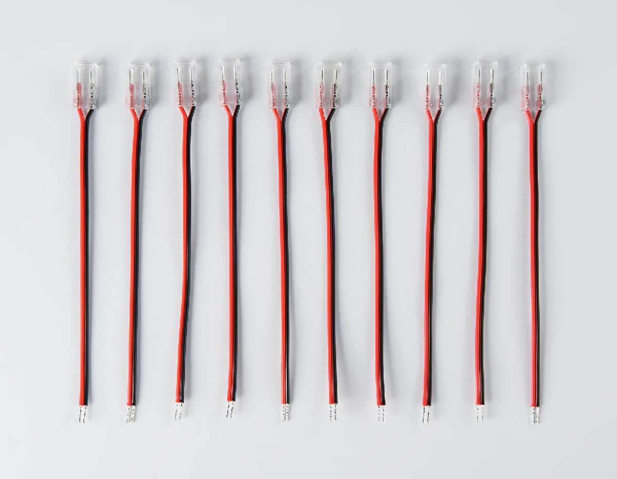 Соединитель гибкий односторонний COB (10 шт.) Ambrella Light LED Strip GS7401