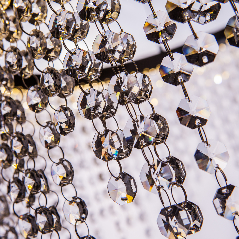 Подвесная светодиодная люстра Eurosvet Royal 90050/1 хром