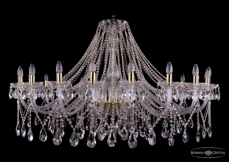 Подвесная люстра второго света Bohemia Ivele 1413/20/530/G