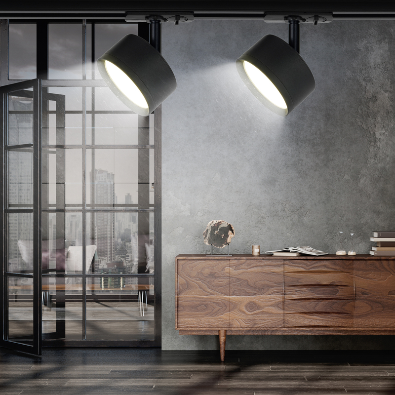 Трековый светильник Эра TR48 - GX53 BK Б0054159