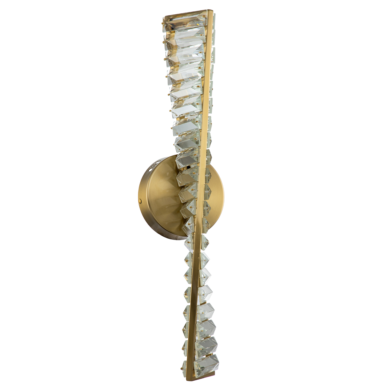 Настенный светильник Indigo Frizzante 12015/1W Brass V000042L