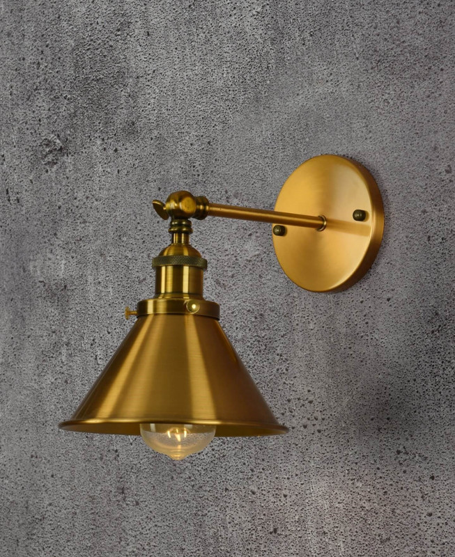 Бра Lumina Deco Gubi LDW B005-1 BRASS