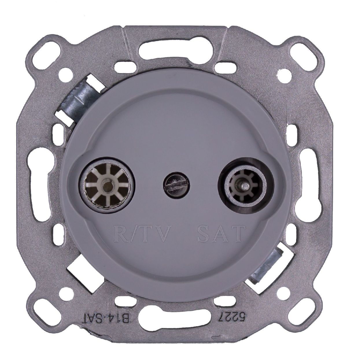 Розетка TV/R-SAT оконечная Bironi Шедель B3-305-26