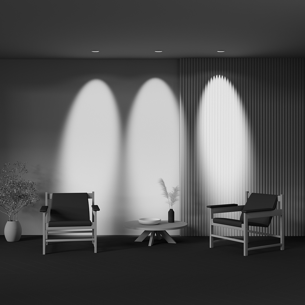 Встраиваемый светильник Maytoni Lens DL105-12W4K-W