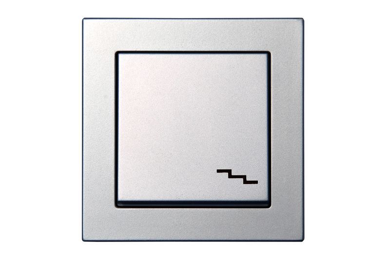 Переключатель одноклавишный Liregus Epsilon 28-177