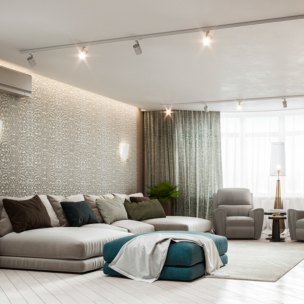 Трековый однофазный светильник Feron AL141 48710