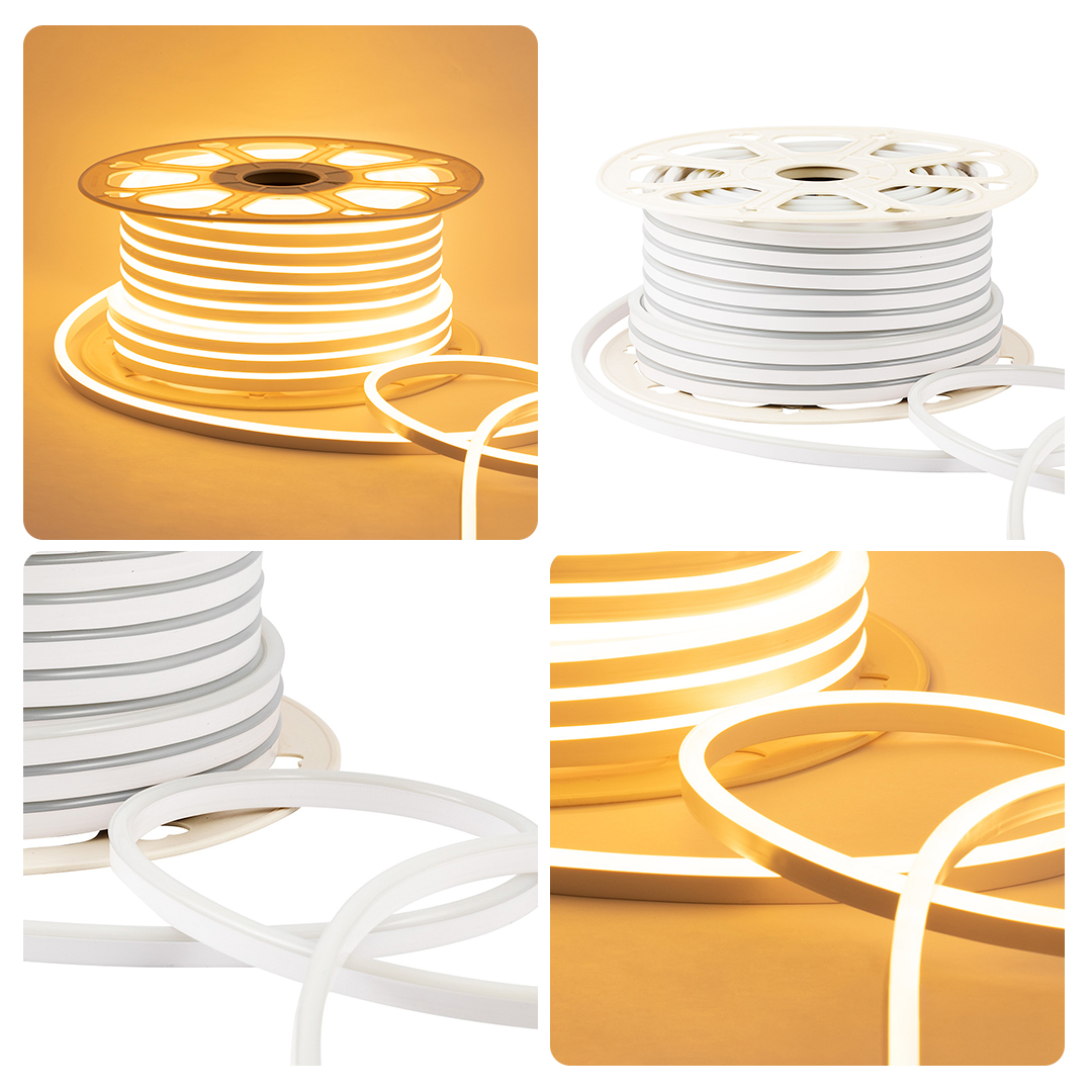 Светодиодный неон мини Apeyron Стандарт 220В 2835 5,5Вт/м 3000К 50м IP65 17-32