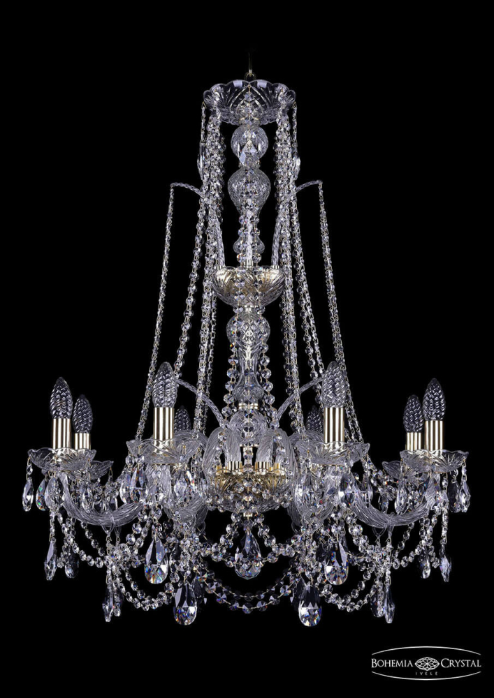 Подвесная люстра Bohemia Ivele 1411/8/240/XL-83/G