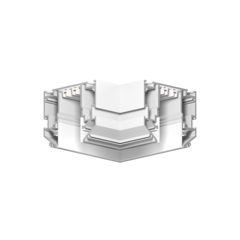 Угловой элемент 90° Denkirs Smart One TR2026-WH