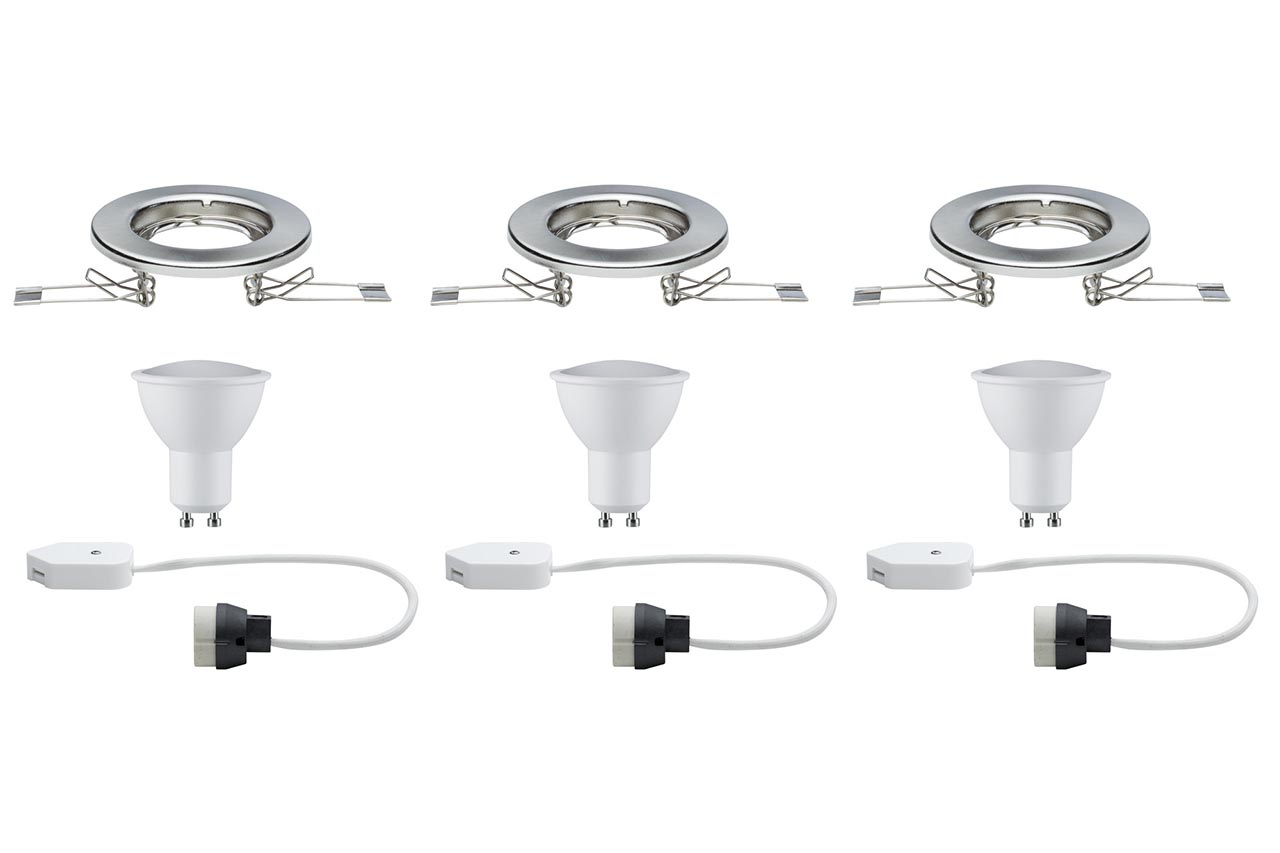 Встраиваемый светодиодный светильник Paulmann Qual EBL Led 93852