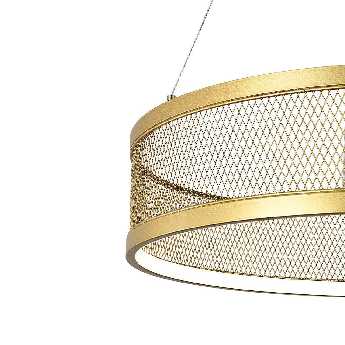 Подвесная люстра с пультом управления Indigo Solido 10022/1P Gold V000112L