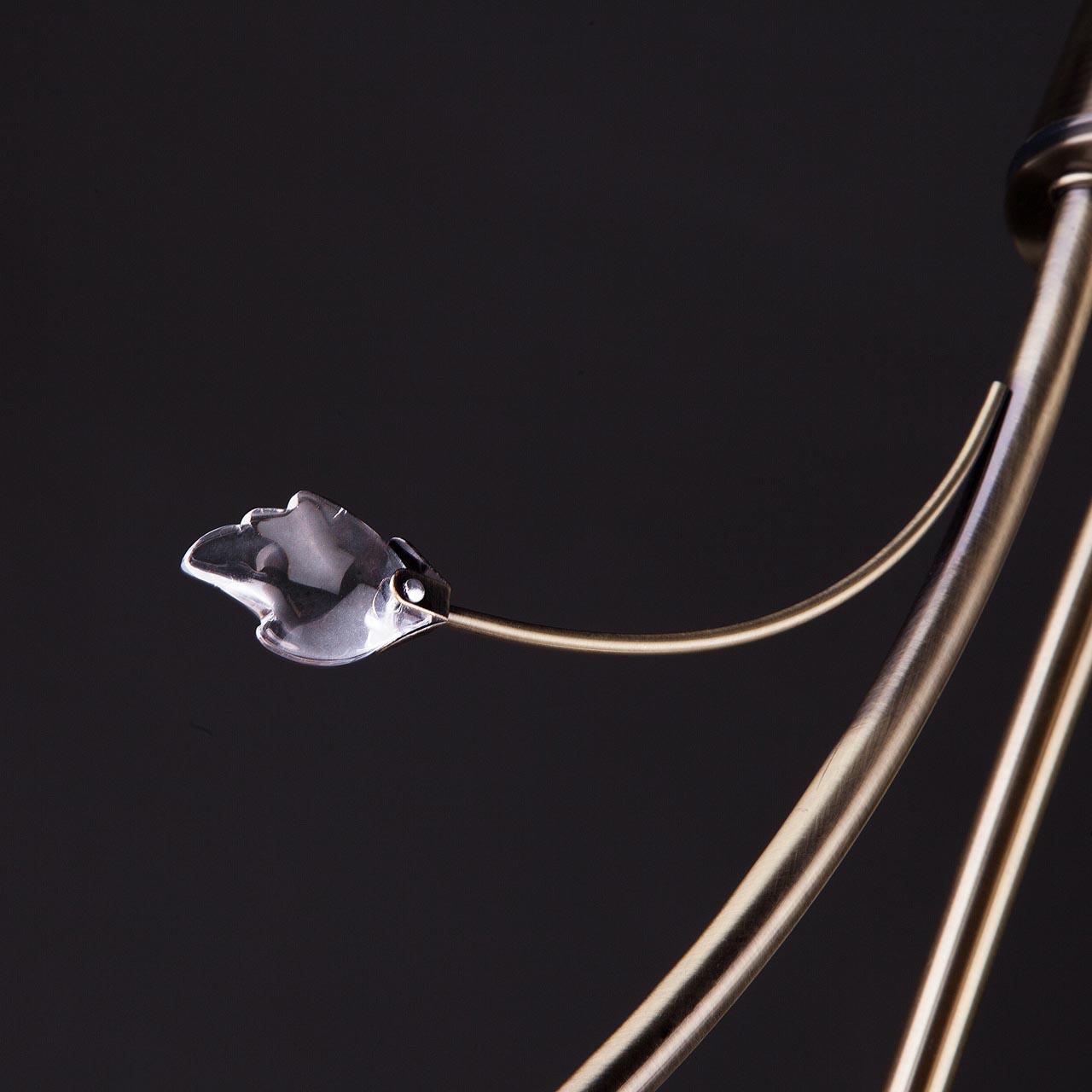 Подвесная люстра Eurosvet Carol 30123/3 античная бронза