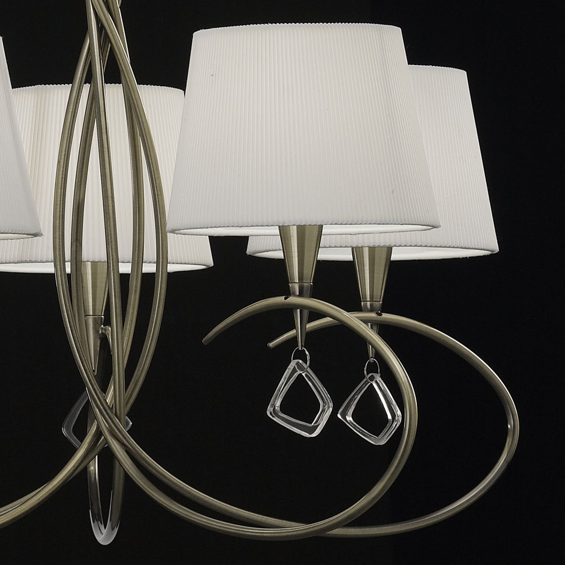 Подвесная люстра Mantra Mara Antique Brass 1621