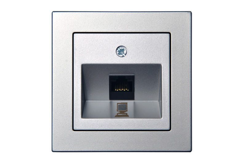 Розетка компьютерная (RJ45) Liregus Epsilon 28-1853