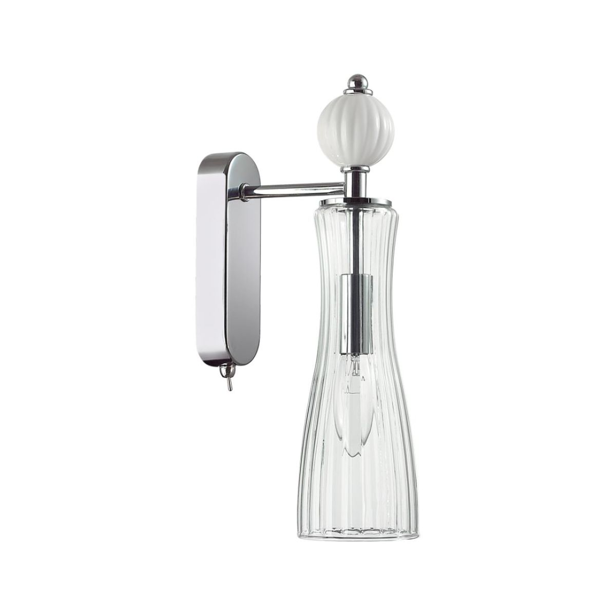 Бра с выключателем на корпусе Lumion Neoclassi Emily 8268/1W