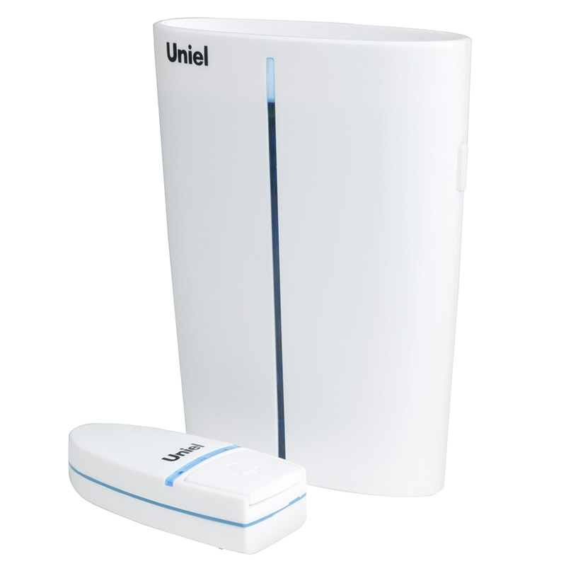 Звонок беспроводной (08279) Uniel UDB-011W-R1T1-32S-150M-WH